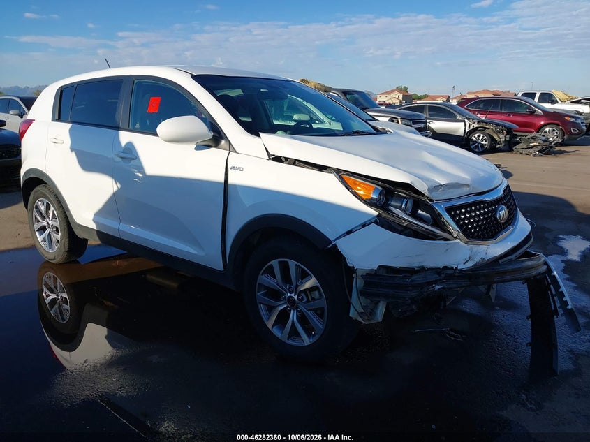 2016 KIA SPORTAGE LX | KNDPBCAC6G7879153 | UPCARS