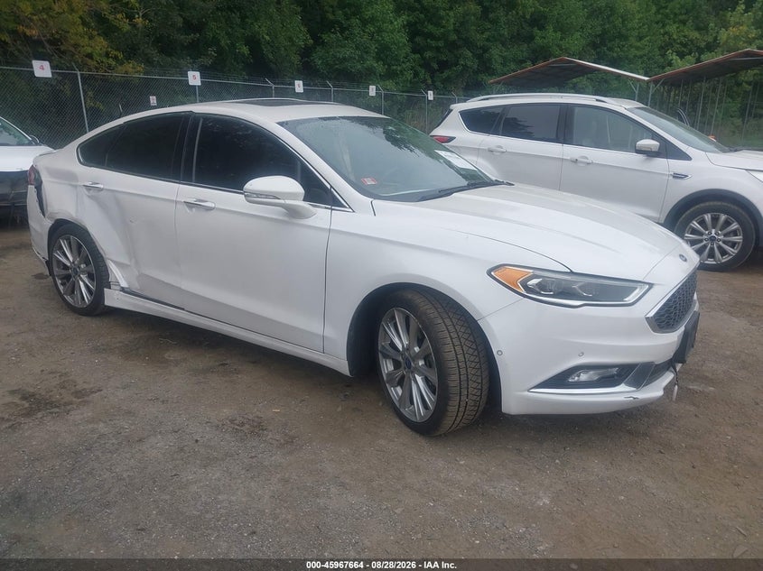 2017 FORD FUSION PLATINUM | 3FA6P0K92HR250391 | UPCARS