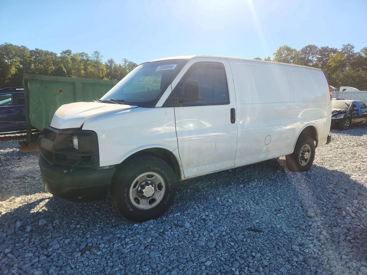 2013 CHEVROLET EXPRESS 2500 DELIVERY VAN | 1GCWGFBA6D1138947 | UPCARS
