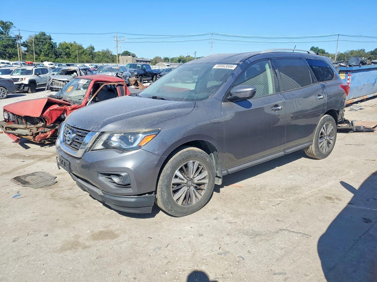 2017 NISSAN PATHFINDER S | 5N1DR2MM7HC695115 | UPCARS