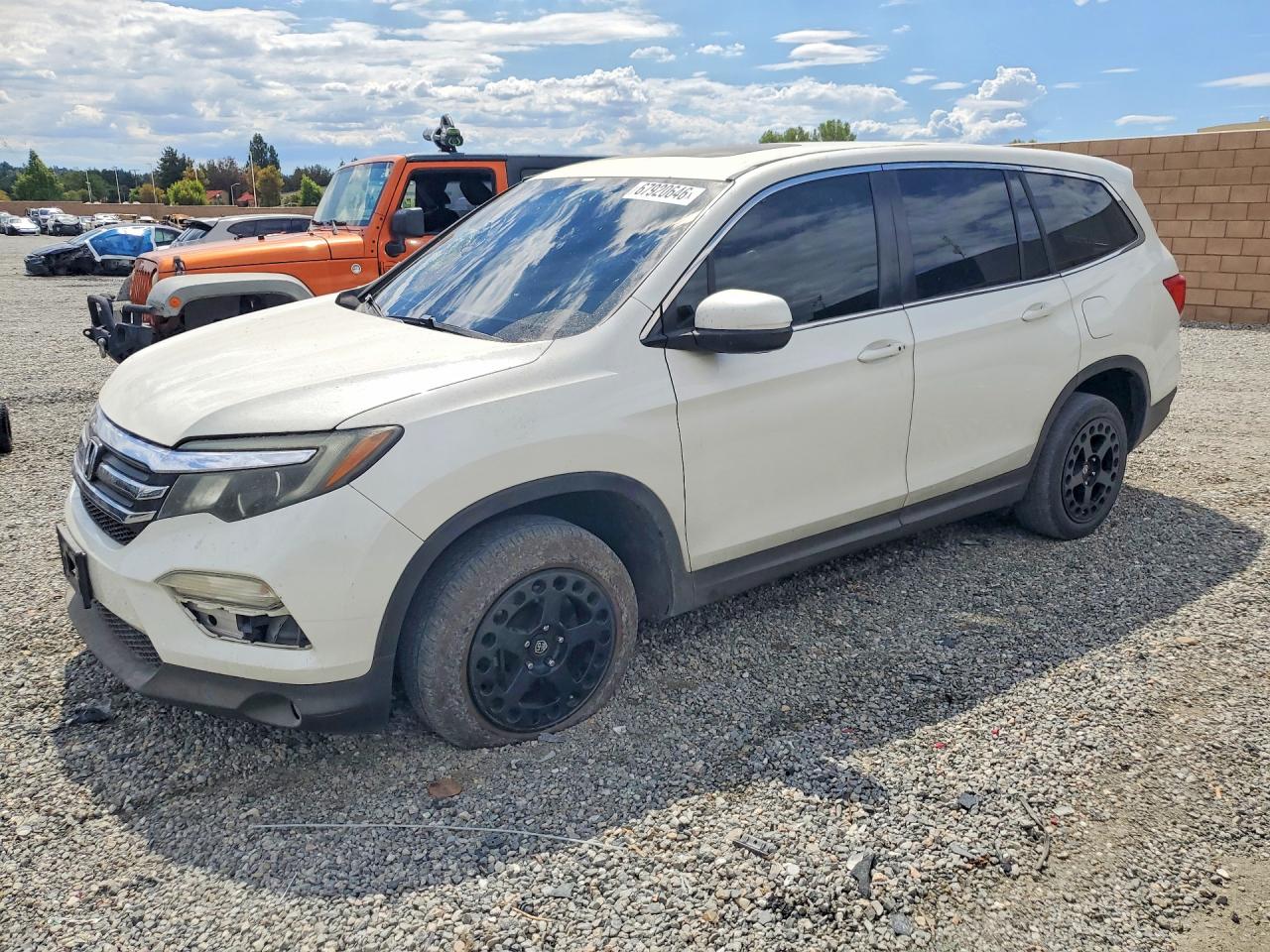 2016 HONDA PILOT EXL | 5FNYF6H5XGB030526 | UPCARS