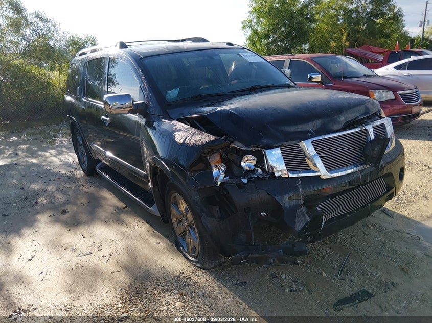 2014 NISSAN ARMADA PLATINUM | 5N1AA0NE4EN613878 | UPCARS