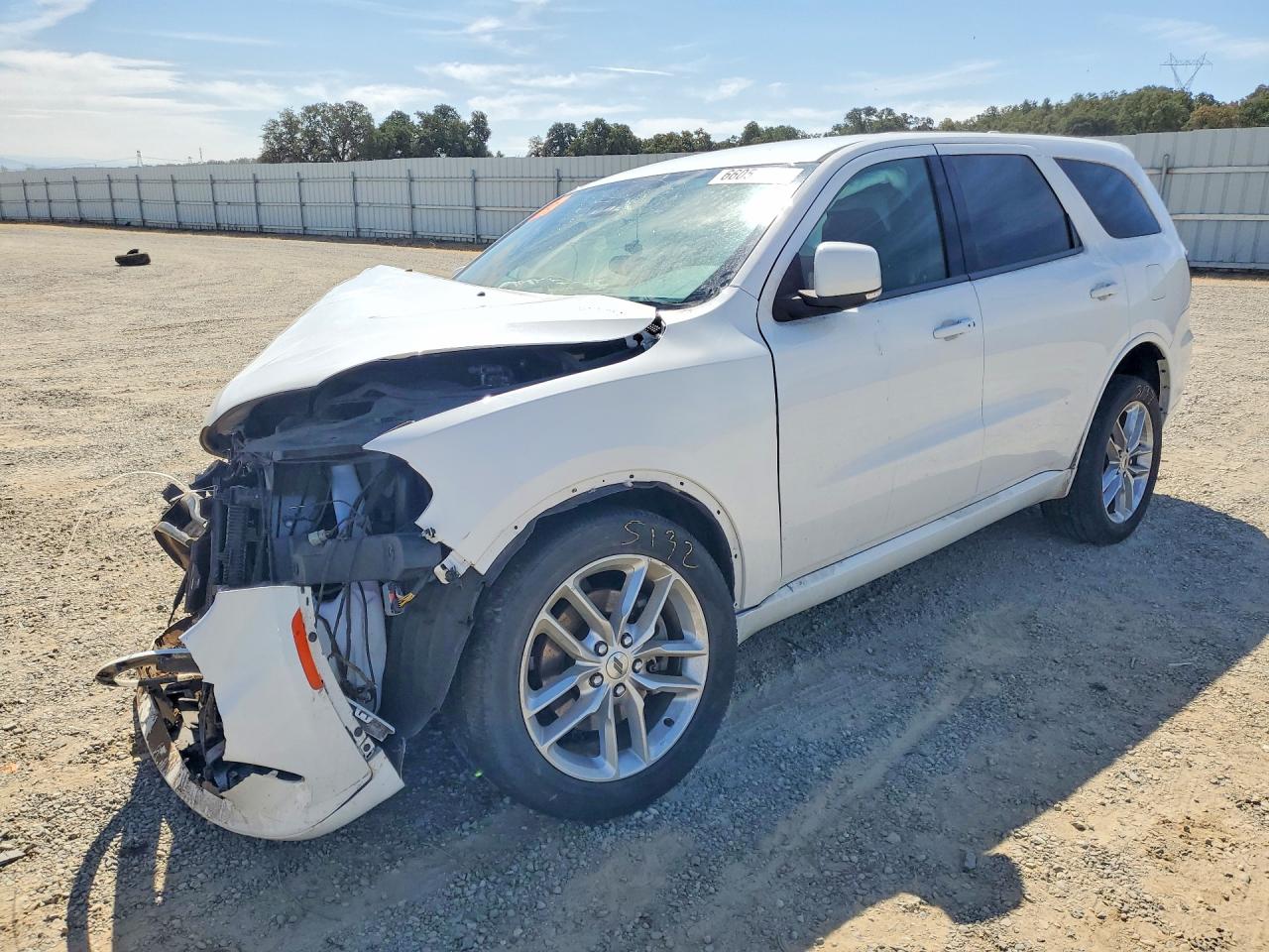 2022 DODGE DURANGO GT | 1C4RDJDG0NC132089 | UPCARS