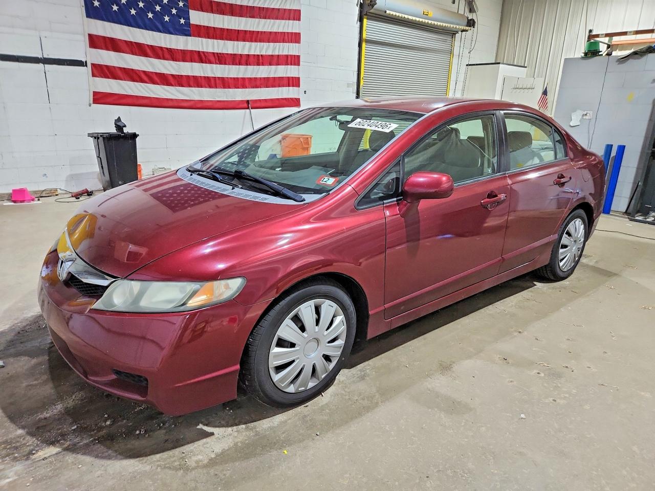 2009 HONDA CIVIC LX | 2HGFA165X9H545021 | UPCARS