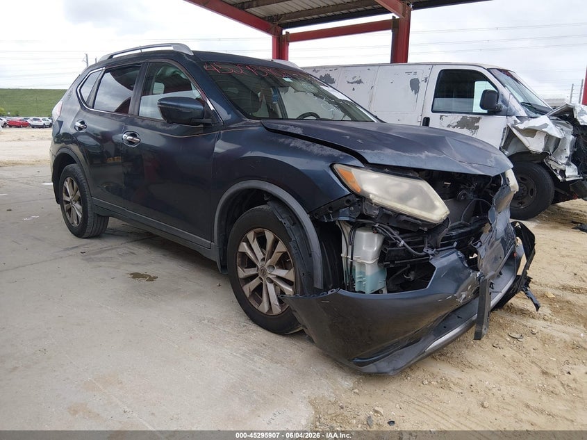 2016 NISSAN ROGUE SV | KNMAT2MT2GP626338 | UPCARS