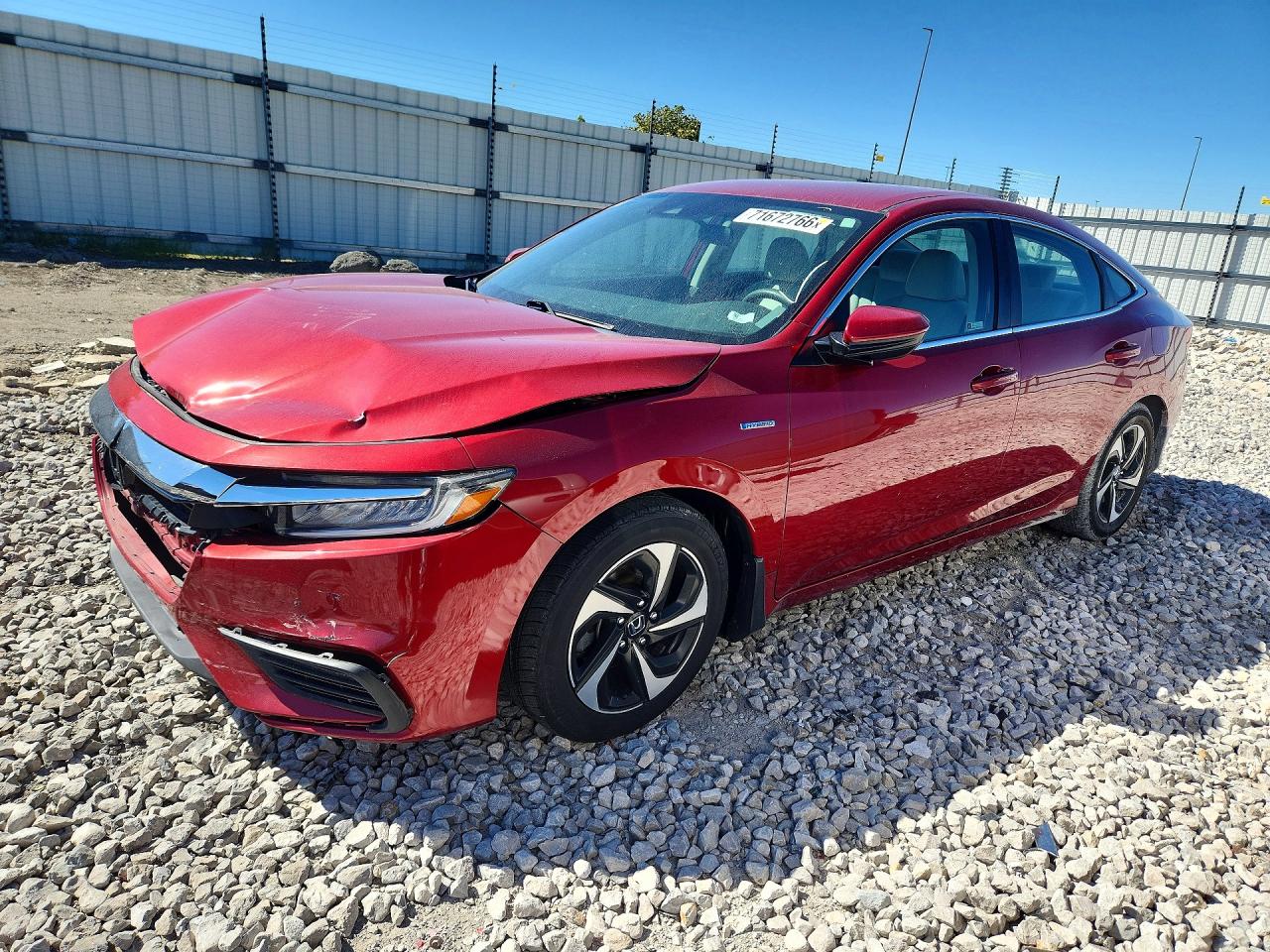 2021 HONDA INSIGHT EX | 19XZE4F55ME000026 | UPCARS