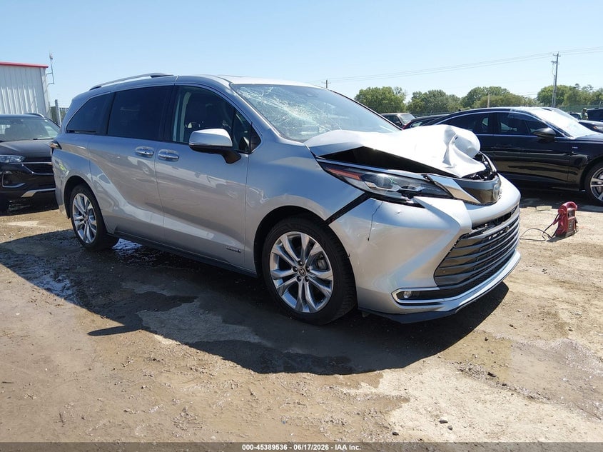 2021 TOYOTA SIENNA PLATINUM | 5TDERKEC5MS067657 | UPCARS