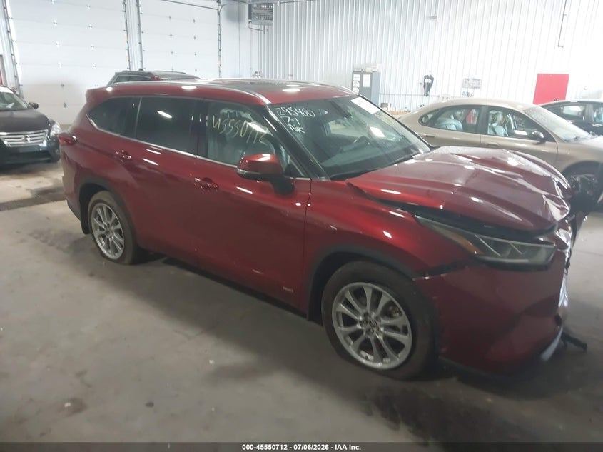 2022 TOYOTA HIGHLANDER HYBRID LIMITED | 5TDXBRCH5NS551673 | UPCARS
