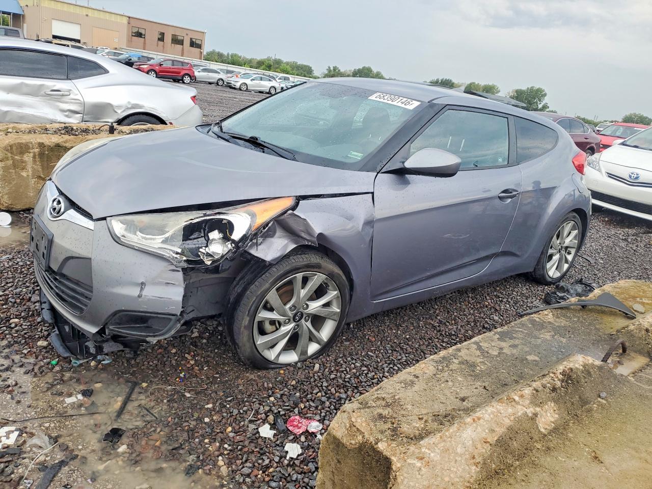 2016 HYUNDAI VELOSTER BASE | KMHTC6AD7GU279955 | UPCARS