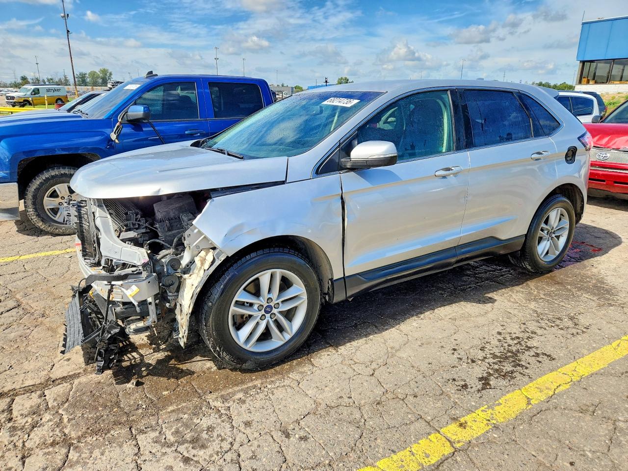 2018 FORD EDGE SEL | 2FMPK4J82JBB28644 | UPCARS
