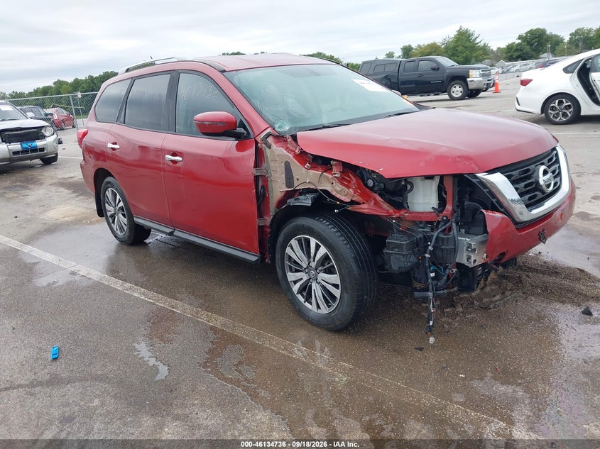 2017 NISSAN PATHFINDER S | 5N1DR2MM0HC614732 | UPCARS