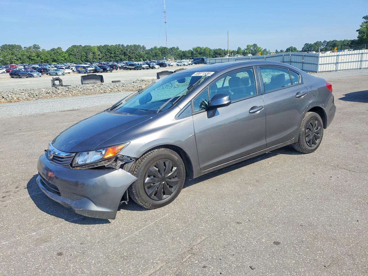 2012 HONDA CIVIC LX | 2HGFB2F51CH579150 | UPCARS