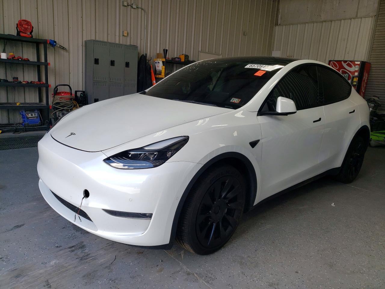 2021 TESLA MODEL Y | 5YJYGDED1MF103744 | UPCARS