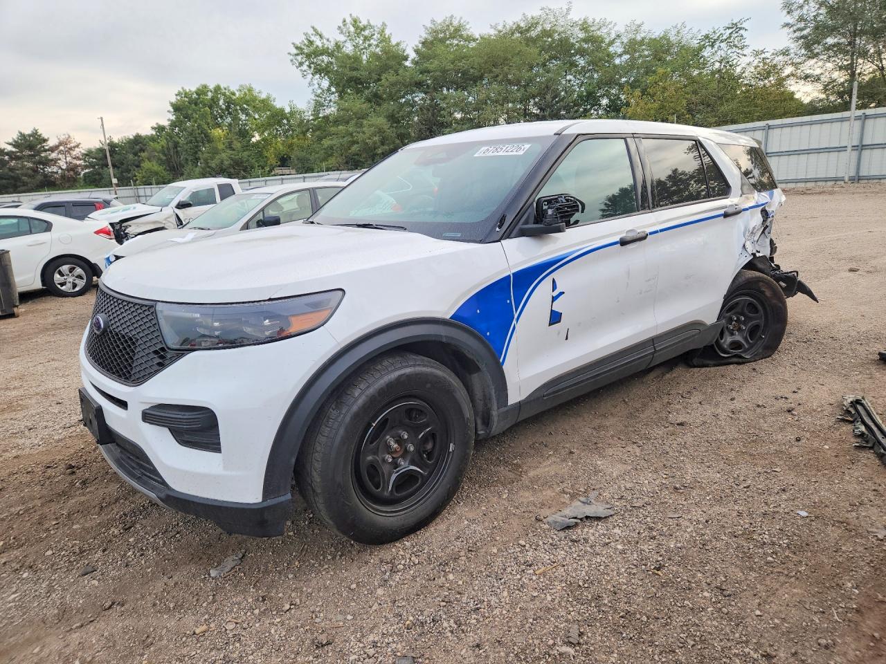 2025 FORD EXPLORER POLICE INTERCEPTOR | 1FM5K8AB0SGB95747 | UPCARS
