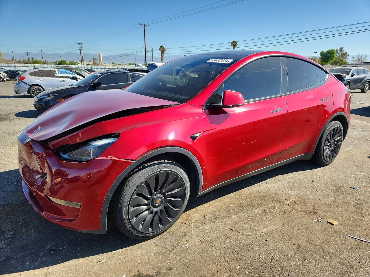 2024 TESLA MODEL Y | 7SAYGDEE5RA222736 | UPCARS