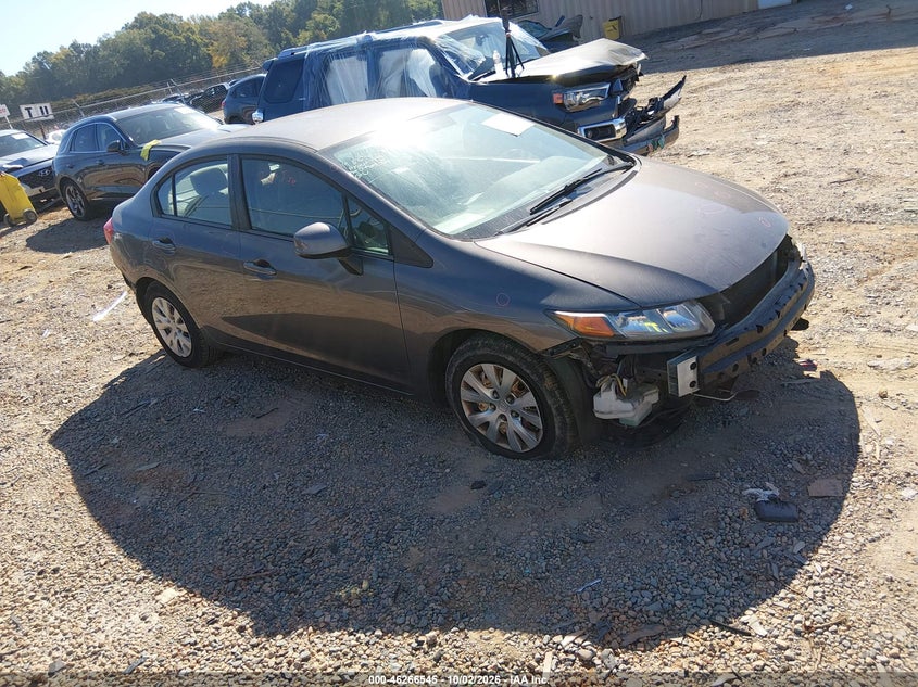 2012 HONDA CIVIC SDN LX | 19XFB2F51CE103510 | UPCARS
