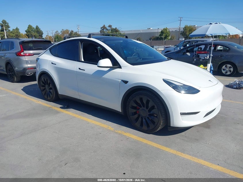 2023 TESLA MODEL Y PERFORMANCE DUAL MOTOR ALL-WHEEL DRIVE | 7SAYGDEF1PF741453 | UPCARS