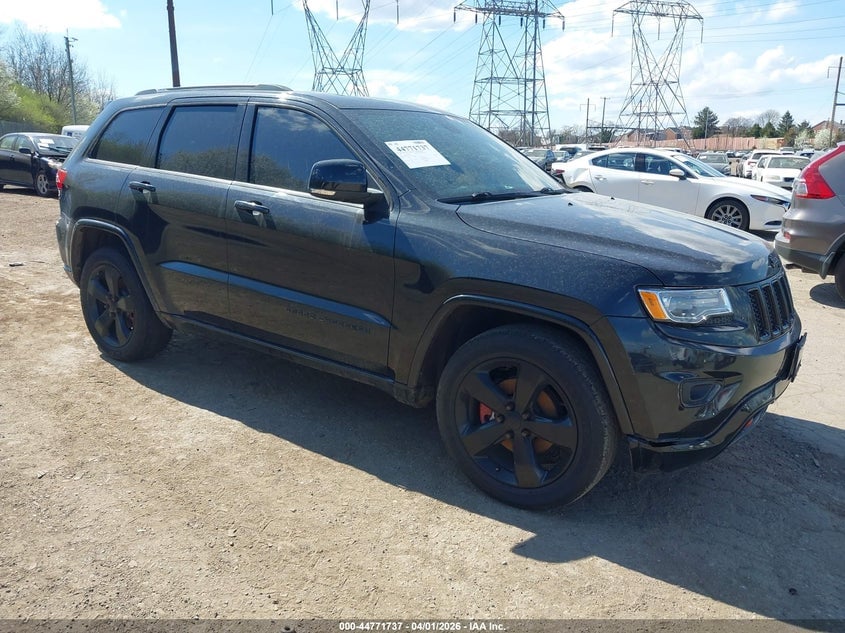 2015 JEEP GRAND CHEROKEE OVERLAND | 1C4RJECG2FC192863 | UPCARS