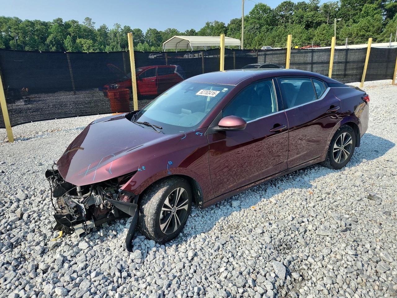 2022 NISSAN SENTRA SV | 3N1AB8CV9NY307798 | UPCARS