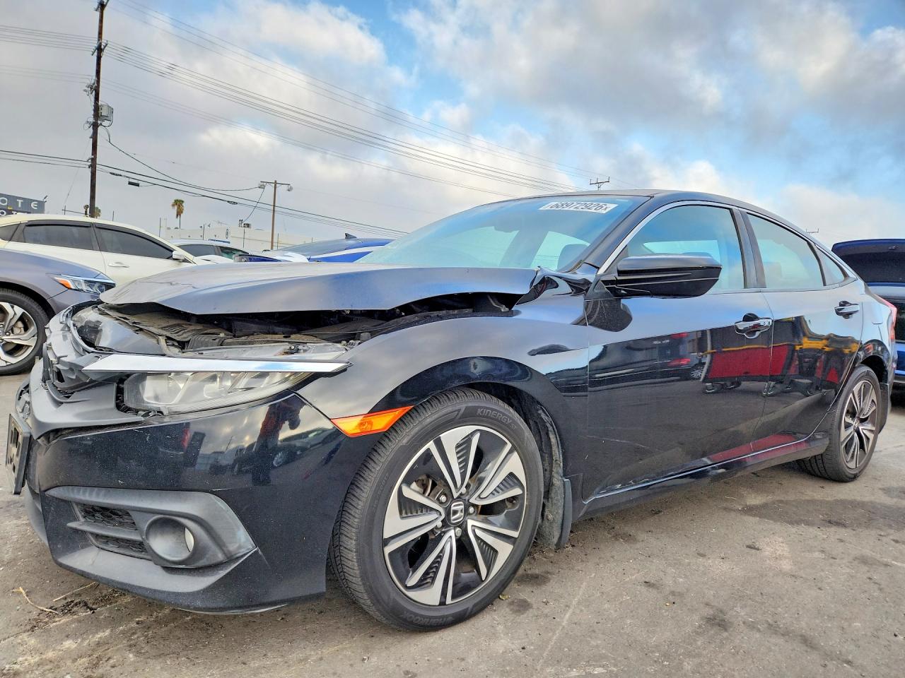2017 HONDA CIVIC EXL | 2HGFC1F72HH641428 | UPCARS