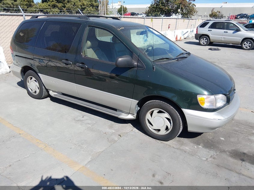 1999 TOYOTA SIENNA XLE | 4T3ZF13C4XU157991 | UPCARS