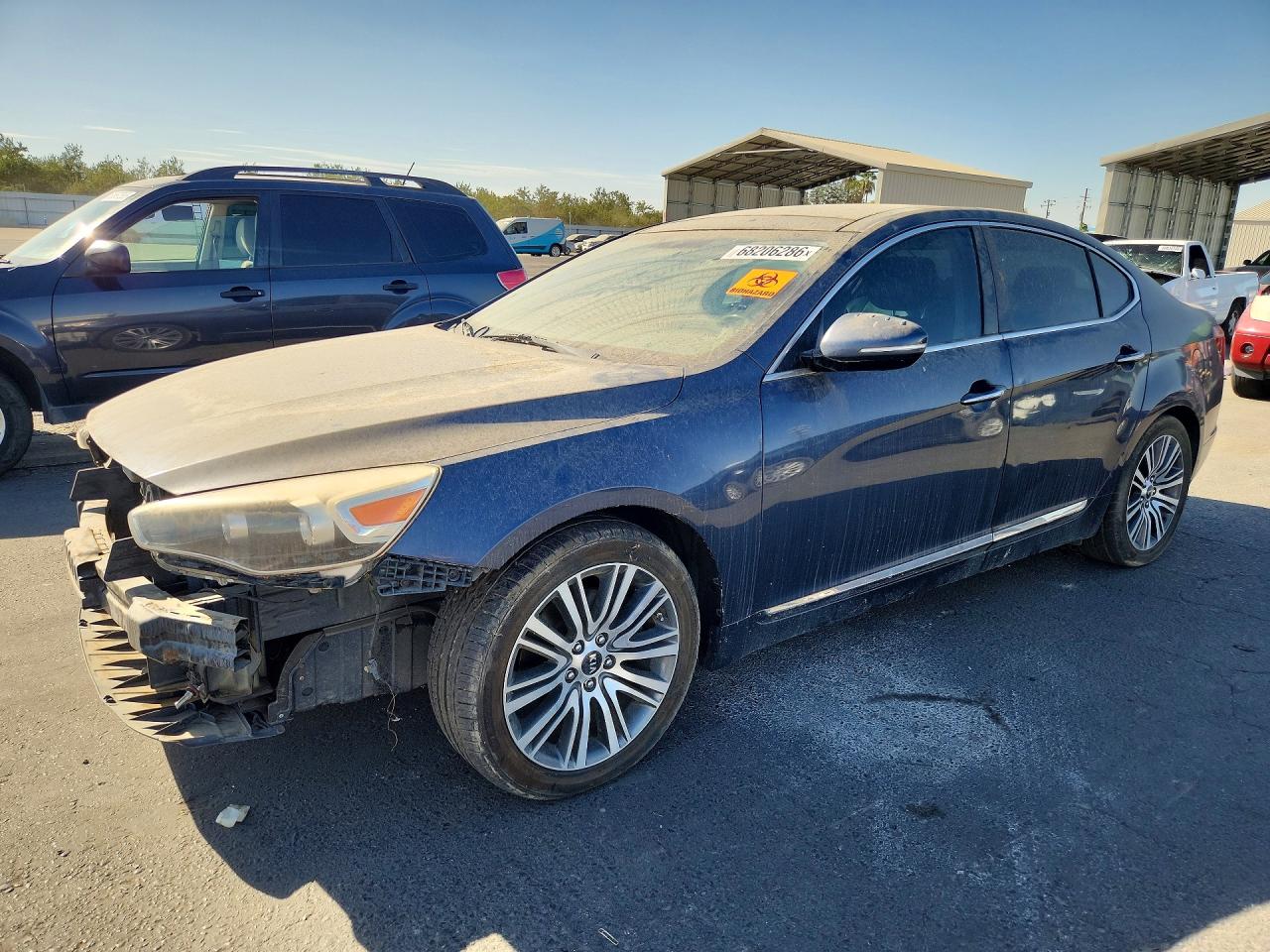 2014 KIA CADENZA PREMIUM | KNALN4D78E5130872 | UPCARS
