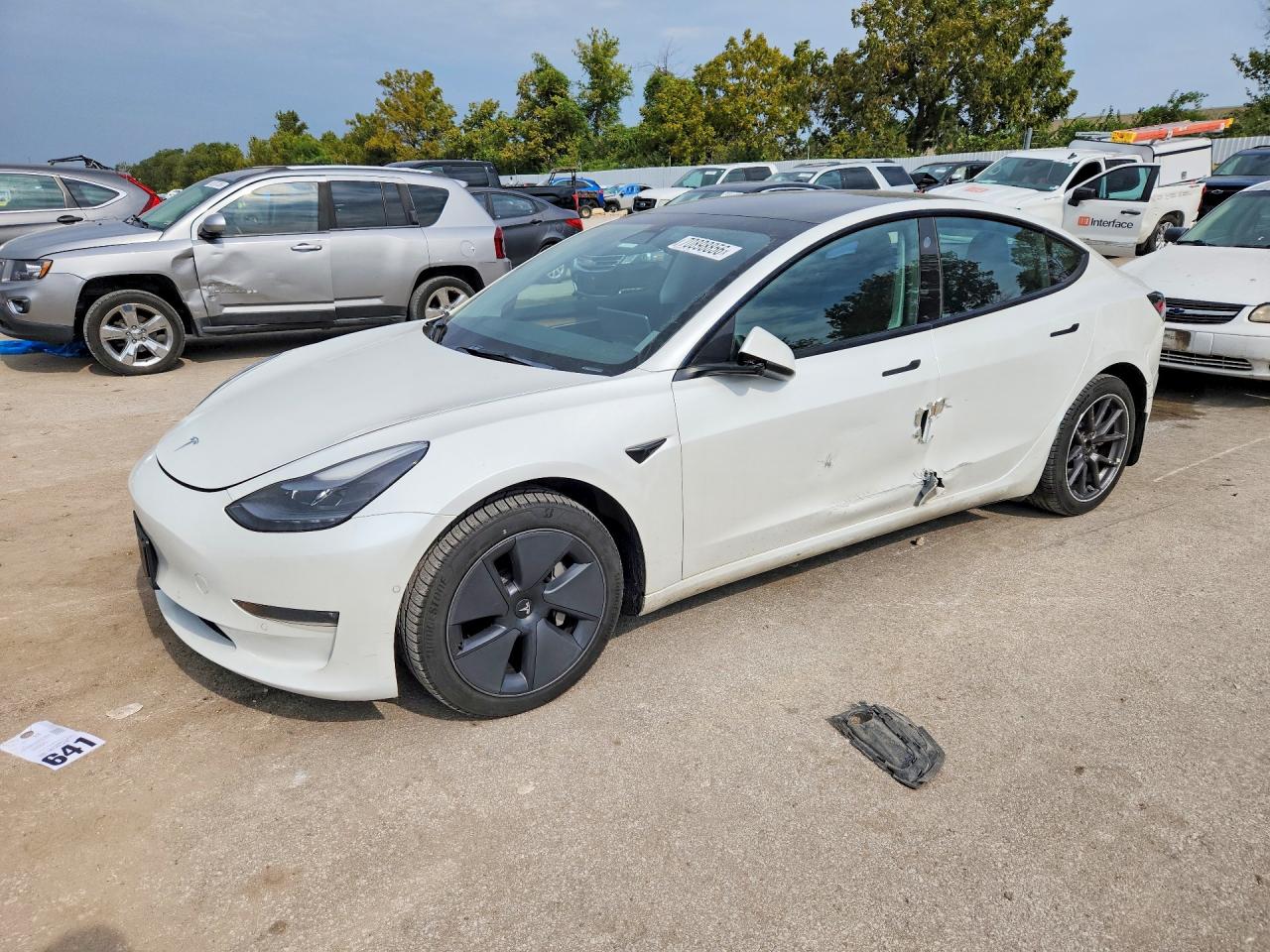 2022 TESLA MODEL 3 | 5YJ3E1EB7NF249466 | UPCARS