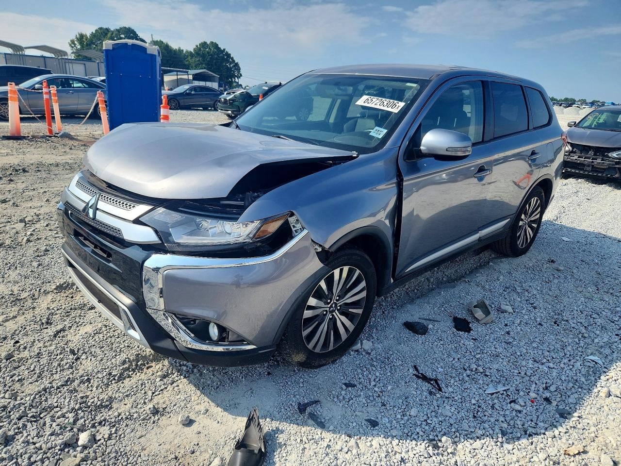 2019 MITSUBISHI OUTLANDER SE | JA4AD3A38KZ044887 | UPCARS