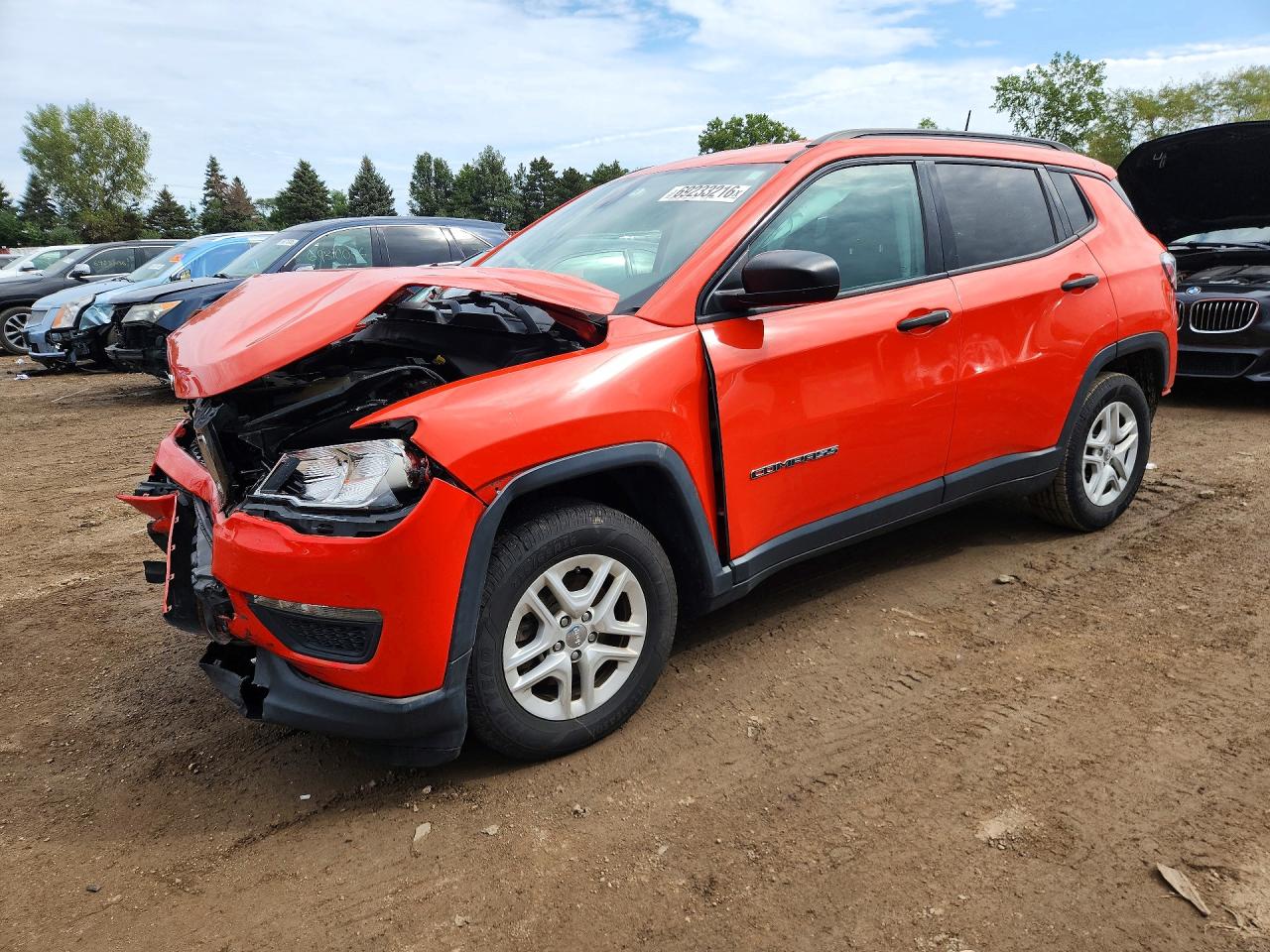 2018 JEEP COMPAS SPORT | 3C4NJCAB4JT133675 | UPCARS
