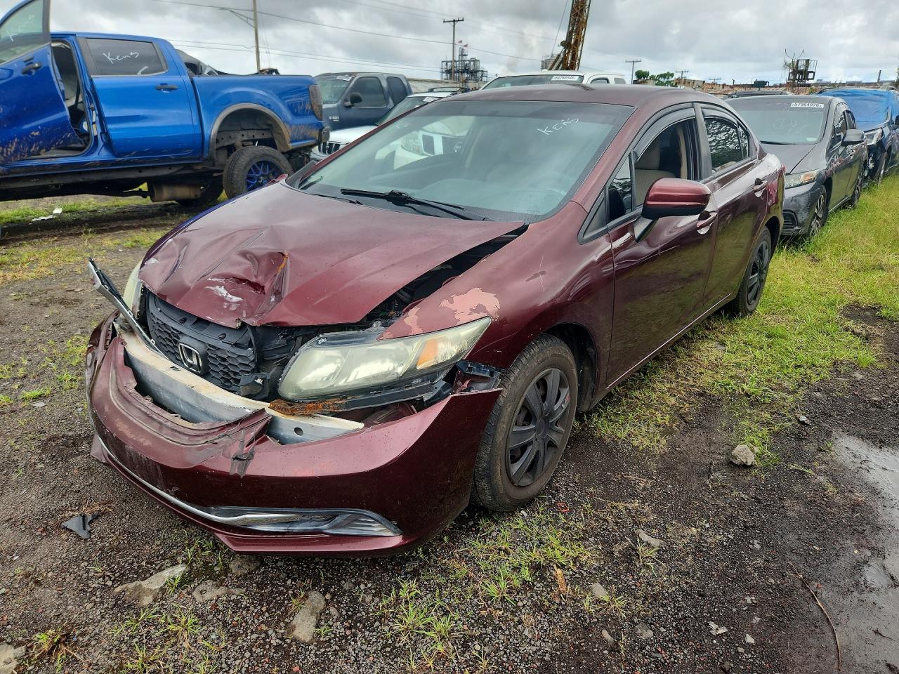 2015 HONDA CIVIC LX | 2HGFB2F51FH530292 | UPCARS