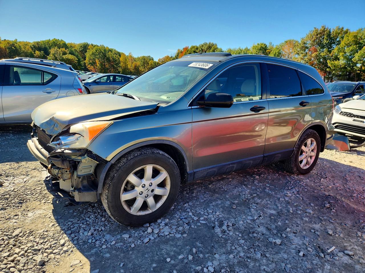 2007 HONDA CRV EX | JHLRE48537C075979 | UPCARS