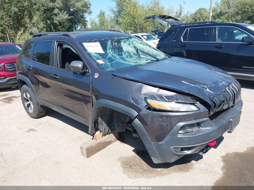 2015 JEEP CHEROKEE TRAILHAWK | 1C4PJMBSXFW618689 | UPCARS