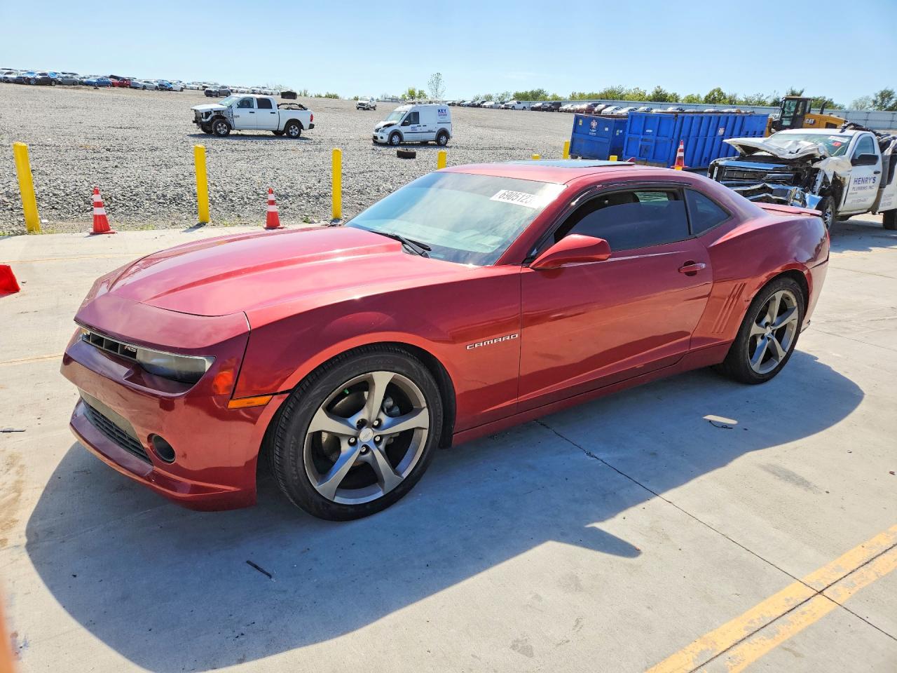 2014 CHEVROLET CAMARO LT | 2G1FB1E35E9279710 | UPCARS
