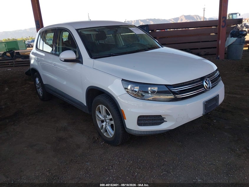 2012 VOLKSWAGEN TIGUAN S | WVGAV7AX3CW602947 | UPCARS