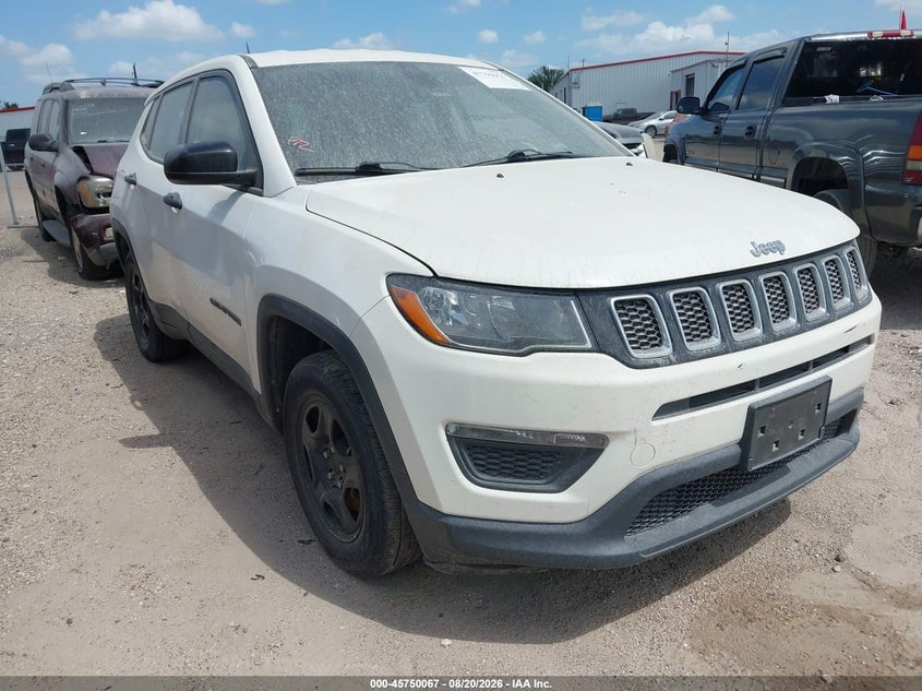 2018 JEEP COMPAS SPORT FWD | 3C4NJCAB1JT328875 | UPCARS