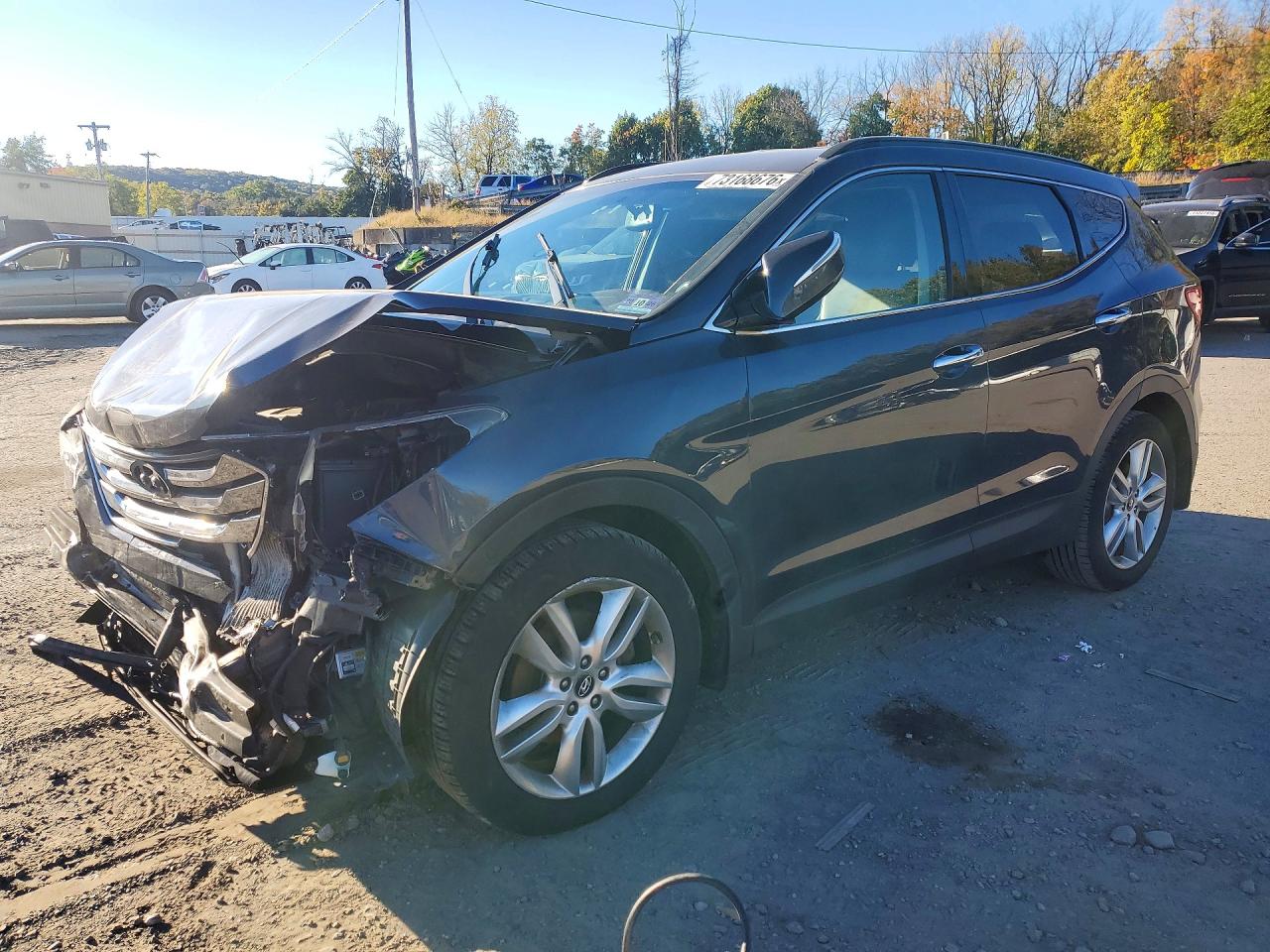 2013 HYUNDAI SANTA FE 2.0T | 5XYZUDLA8DG083636 | UPCARS