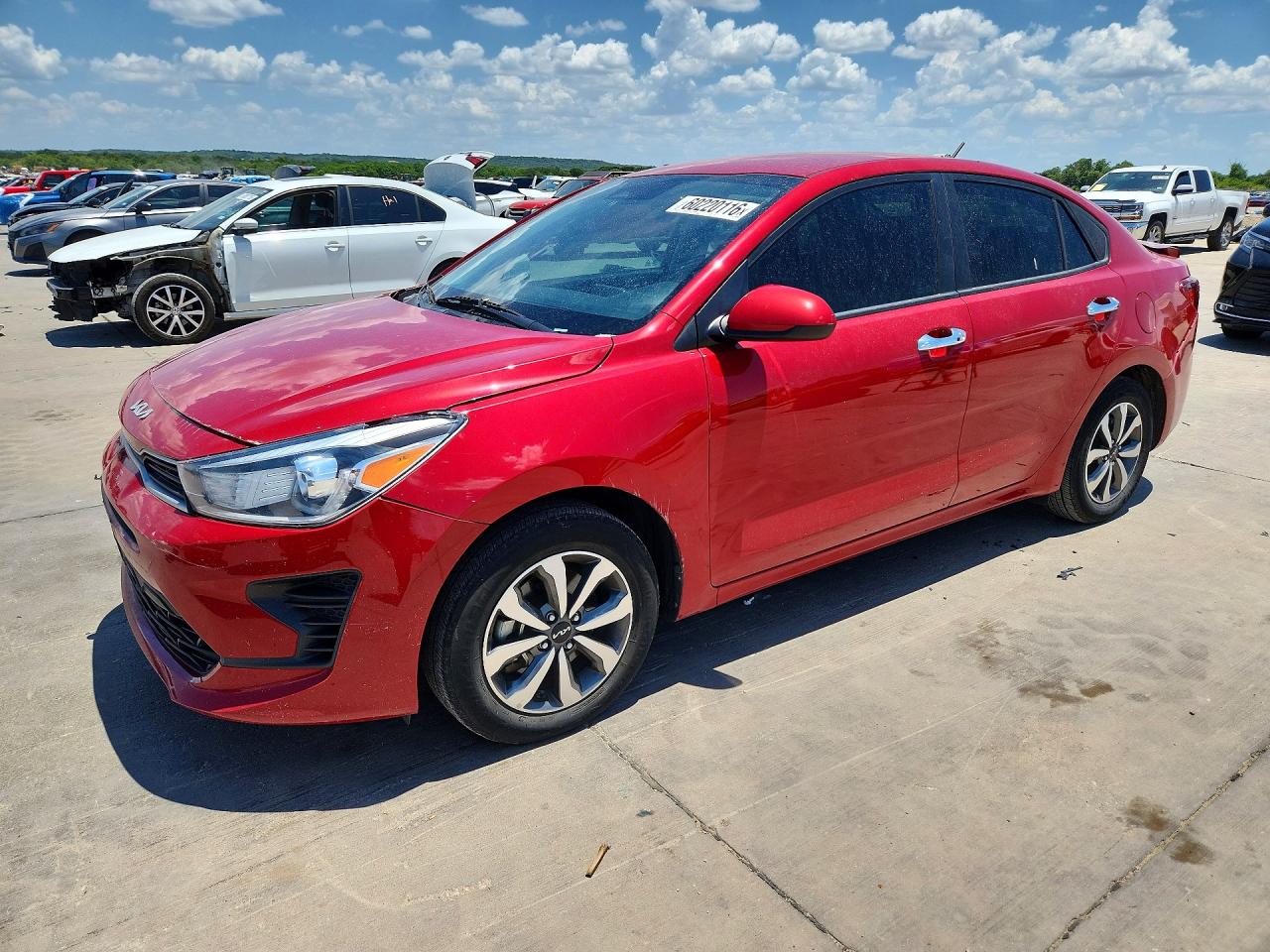 2022 KIA RIO S | 3KPA24AD8NE475689 | UPCARS