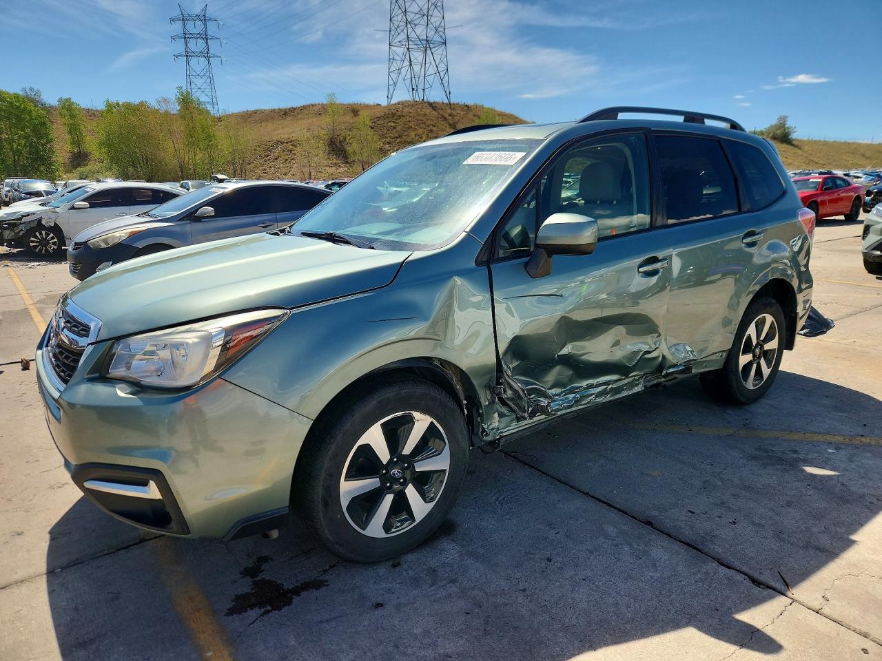 2017 SUBARU FORESTER 2.5I PREMIUM | JF2SJAEC4HH570323 | UPCARS
