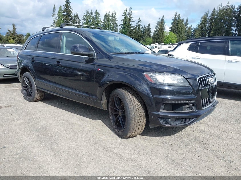 2013 AUDI Q7 3.0T S LINE PRESTIGE | WA1DGAFE0DD015256 | UPCARS