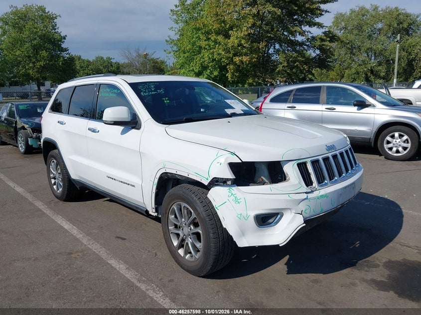 2014 JEEP GRAND CHEROKEE LIMITED | 1C4RJFBG5EC534845 | UPCARS