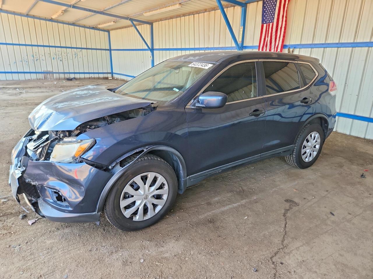 2016 NISSAN ROGUE S | KNMAT2MV3GP631887 | UPCARS