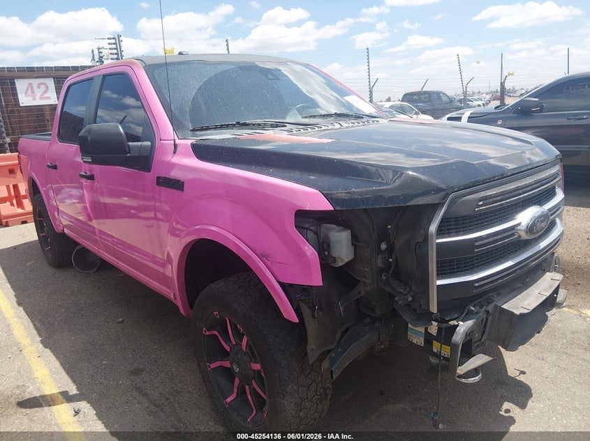 2016 FORD F-150 PLATINUM | 1FTEW1EG9GFD20425 | UPCARS