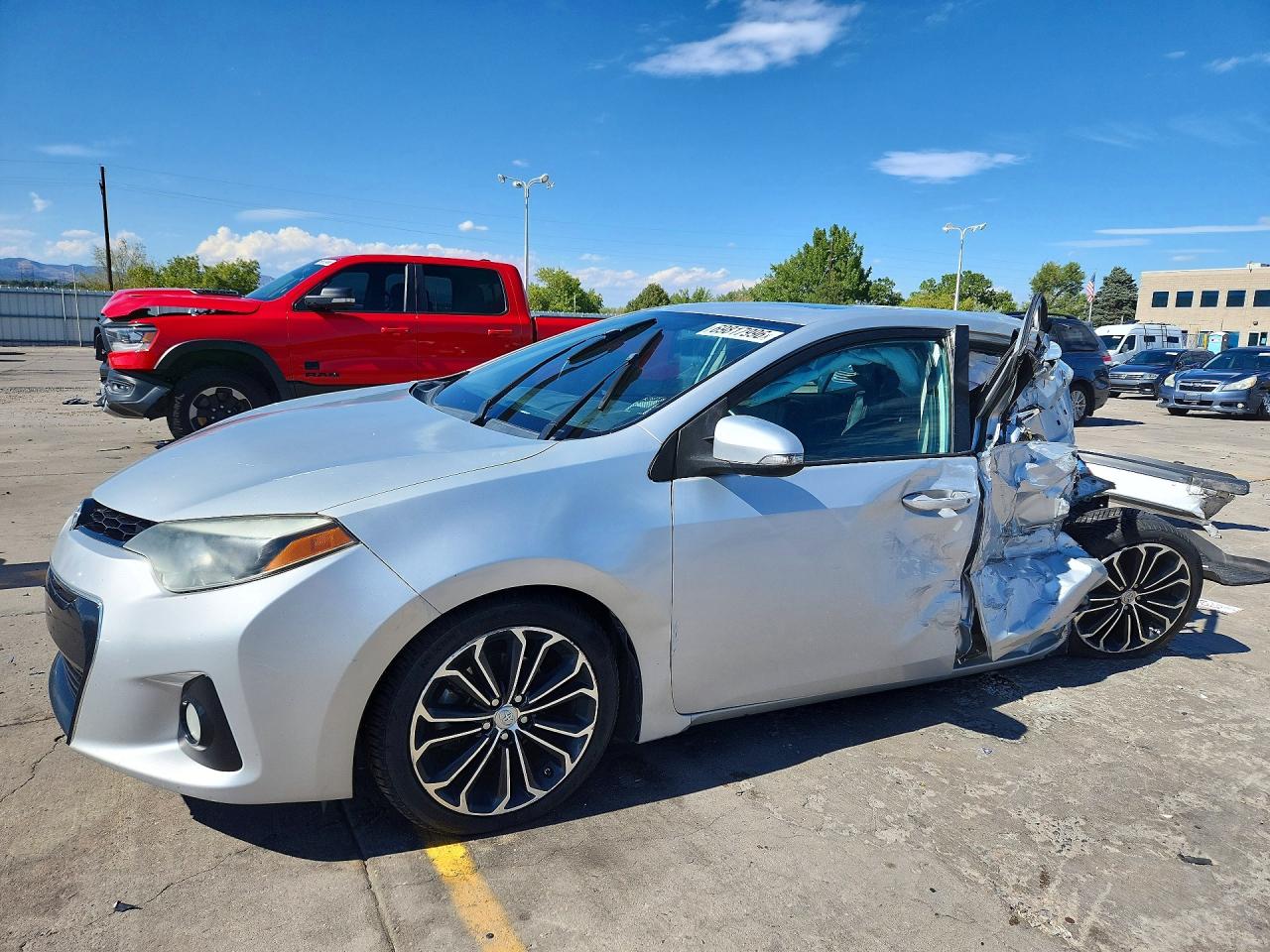 2015 TOYOTA COROLLA S PLUS | 5YFBURHE4FP275192 | UPCARS