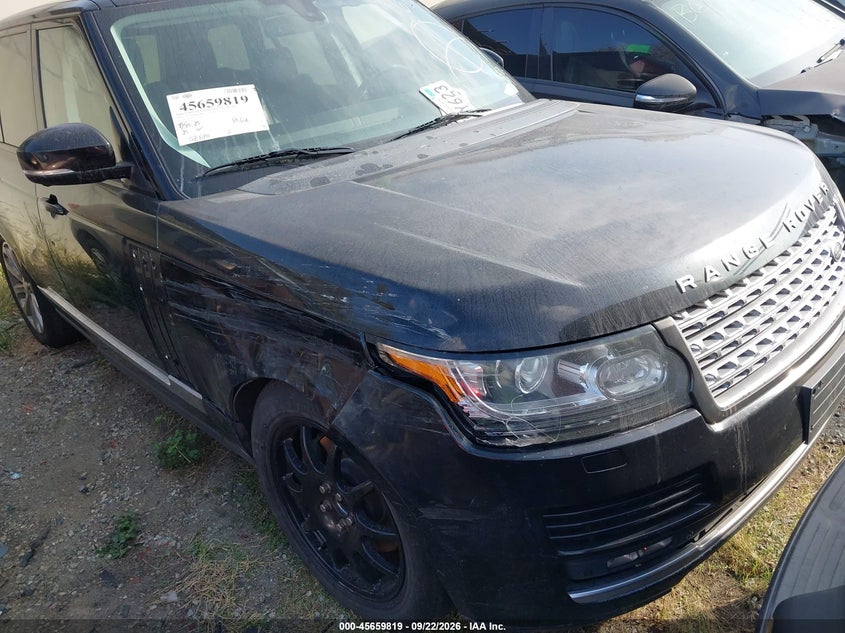 2014 LAND ROVER RANGE ROVER 3.0L V6 SUPERCHARGED HSE | SALGS2WF2EA149441 | UPCARS