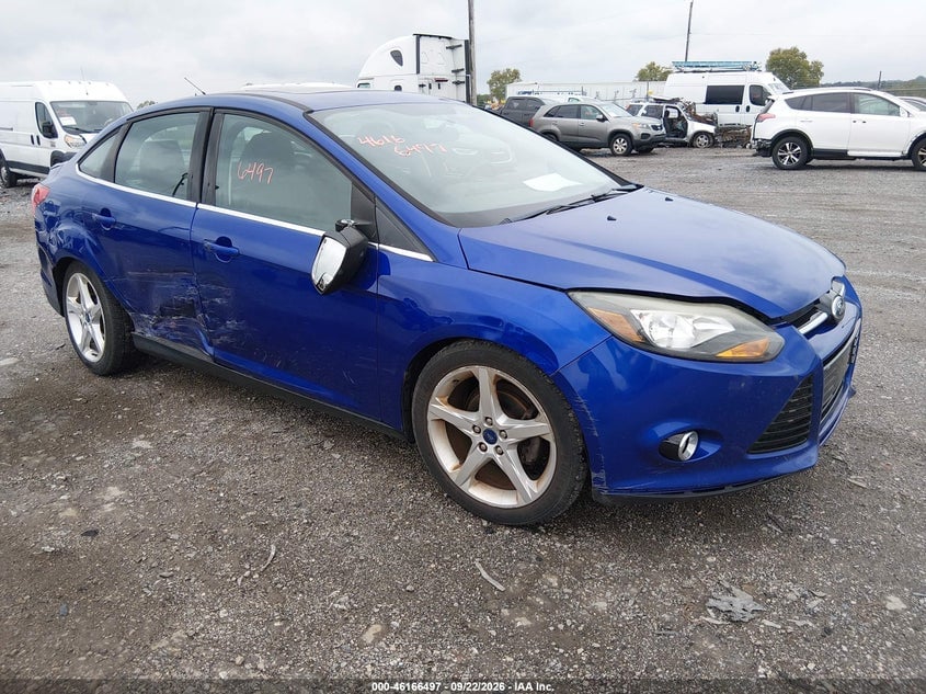 2013 FORD FOCUS TITANIUM | 1FADP3J23DL155229 | UPCARS