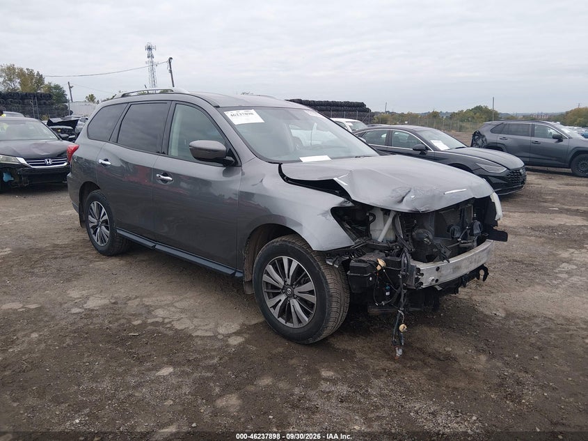 2017 NISSAN PATHFINDER S | 5N1DR2MM6HC641014 | UPCARS