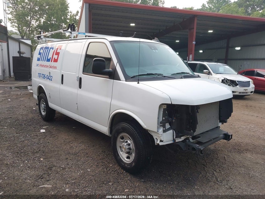 2025 CHEVROLET EXPRESS CARGO RWD 2500 REGULAR WHEELBASE WT | 1GCWGAFP6S1185698 | UPCARS