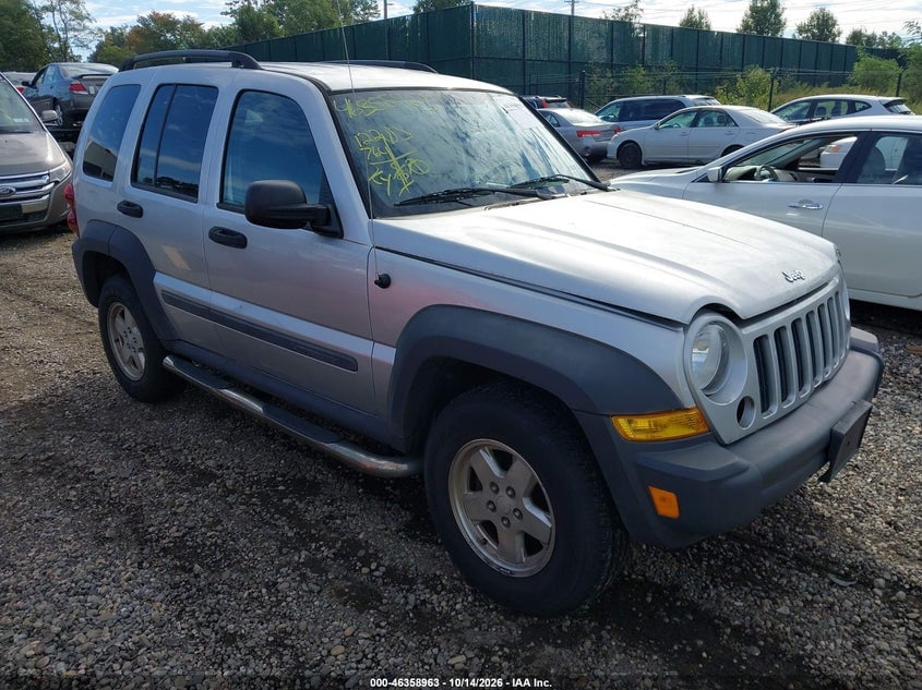 2007 JEEP LIBERTY SPORT | 1J4GL48K47W519833 | UPCARS