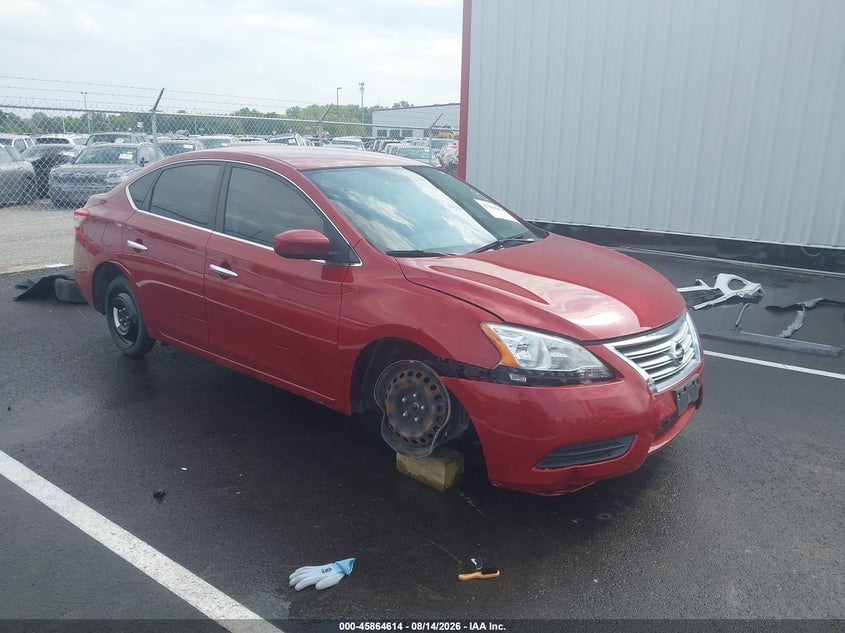 2013 NISSAN SENTRA S | 3N1AB7AP0DL743305 | UPCARS
