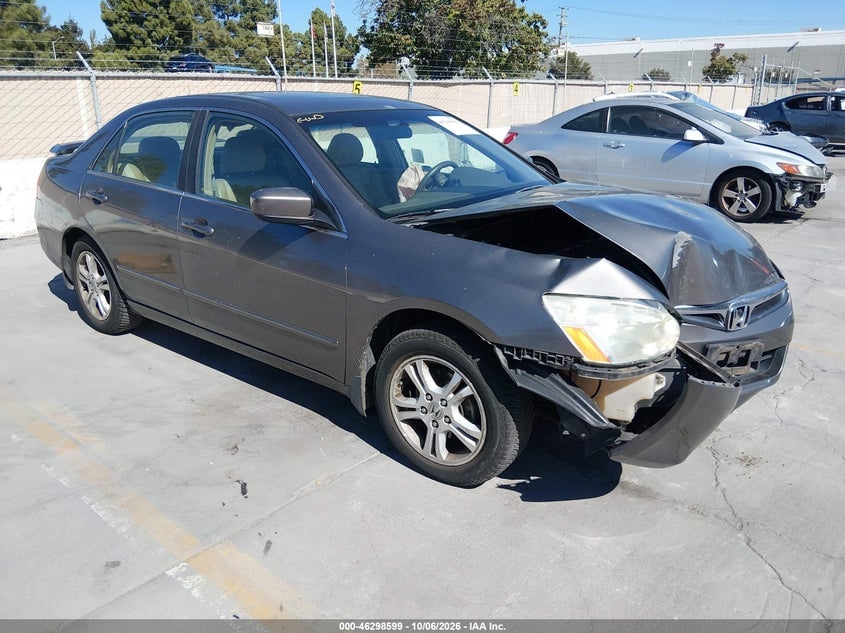 2007 HONDA ACCORD 2.4 EX | 1HGCM56827A026634 | UPCARS